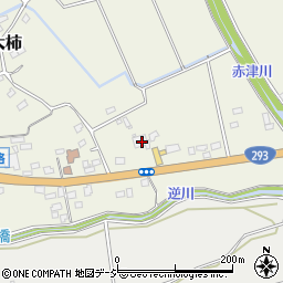 栃木県栃木市都賀町大柿1591-1周辺の地図