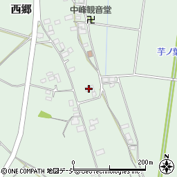 栃木県真岡市西郷664周辺の地図