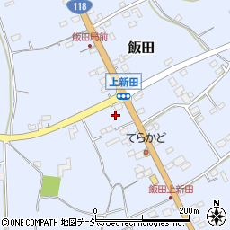 茨城県那珂市飯田2793周辺の地図