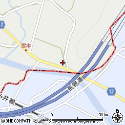 長野県東筑摩郡麻績村麻4395周辺の地図