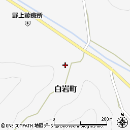 栃木県佐野市白岩町153周辺の地図