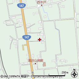 長野県大町市常盤4052周辺の地図