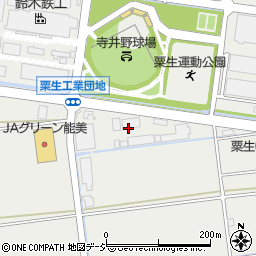 石川県能美市粟生町（ヨ）周辺の地図