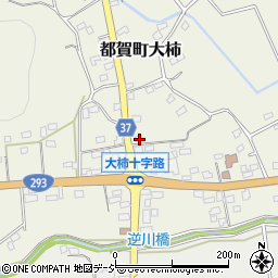 栃木県栃木市都賀町大柿1543周辺の地図