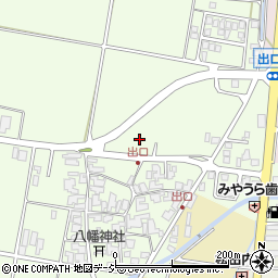 石川県能美市出口町ヘ周辺の地図