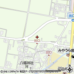 石川県能美市出口町（ヘ）周辺の地図