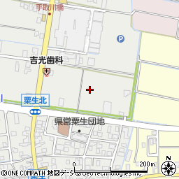 石川県能美市粟生町ソ周辺の地図