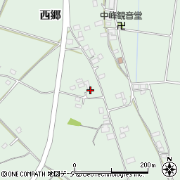 栃木県真岡市西郷260周辺の地図