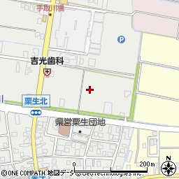 石川県能美市粟生町（ソ）周辺の地図