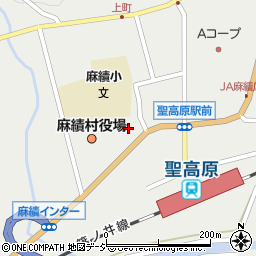 長野県東筑摩郡麻績村麻3833周辺の地図