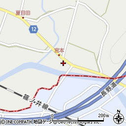 長野県東筑摩郡麻績村麻4290周辺の地図