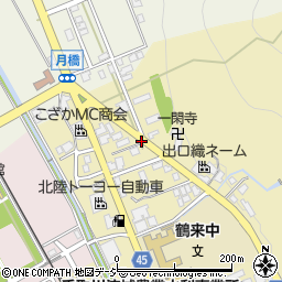 石川県白山市鶴来本町（４丁目千目）周辺の地図