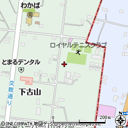 栃木県下野市下古山3314-4周辺の地図