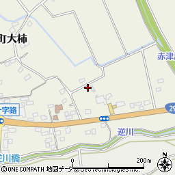 栃木県栃木市都賀町大柿1580周辺の地図