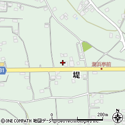 茨城県那珂市堤664周辺の地図