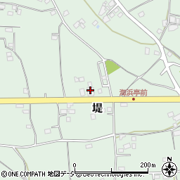 茨城県那珂市堤665周辺の地図