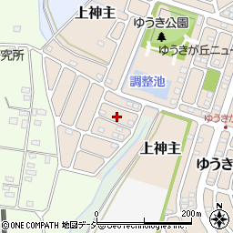 栃木県河内郡上三川町ゆうきが丘66-3周辺の地図