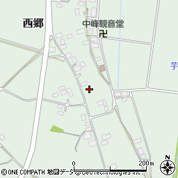 栃木県真岡市西郷662周辺の地図