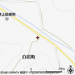 栃木県佐野市白岩町155周辺の地図
