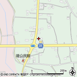 茨城県那珂市堤654周辺の地図