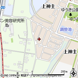 栃木県河内郡上三川町ゆうきが丘69-2周辺の地図