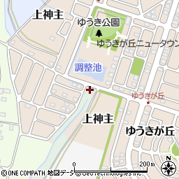 栃木県河内郡上三川町ゆうきが丘59-1周辺の地図