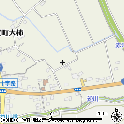 栃木県栃木市都賀町大柿1575-1周辺の地図