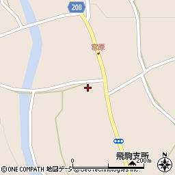 栃木県佐野市飛駒町1540-2周辺の地図