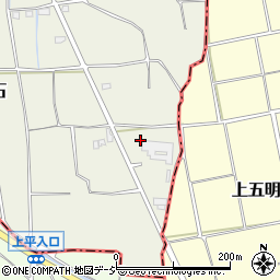 長野県千曲市力石485周辺の地図