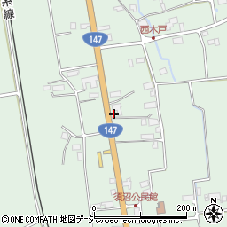 長野県大町市常盤4048周辺の地図