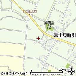 群馬県前橋市富士見町引田258-1周辺の地図
