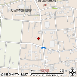 ファミリーマート吉岡下野田店周辺の地図