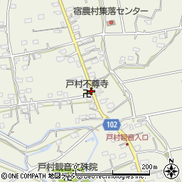 戸村下宿周辺の地図