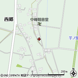 栃木県真岡市西郷654周辺の地図