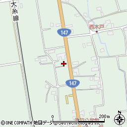 長野県大町市常盤3704周辺の地図