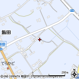 茨城県那珂市飯田2199周辺の地図
