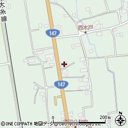 長野県大町市常盤4148周辺の地図