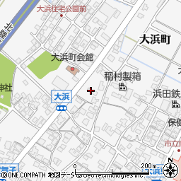 石川県能美市大浜町ク26周辺の地図