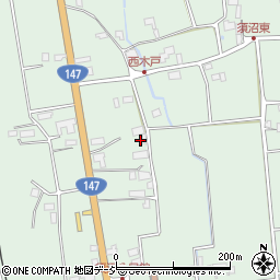 長野県大町市常盤4141周辺の地図