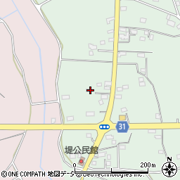 茨城県那珂市堤688周辺の地図