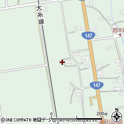 長野県大町市常盤須沼2610-2周辺の地図