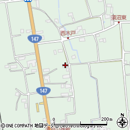 長野県大町市常盤4140周辺の地図