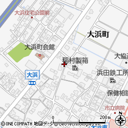 石川県能美市大浜町ク29周辺の地図