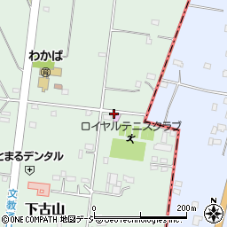 栃木県下野市下古山3314-13周辺の地図
