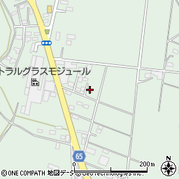 栃木県下野市下古山3187周辺の地図