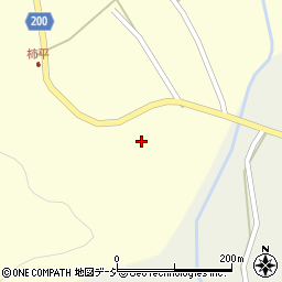 栃木県佐野市柿平町54周辺の地図