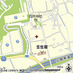 栃木県下都賀郡壬生町国谷周辺の地図