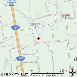 長野県大町市常盤4137周辺の地図