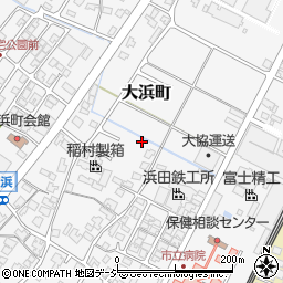 石川県能美市大浜町周辺の地図