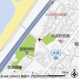 石川県能美市大浜町ク172周辺の地図